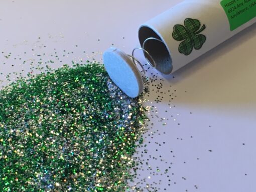 Custom St. Patrick's Day Spring Loaded Glitter Bomb