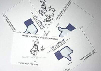 Bad parking business cards by Best Pranks By Mail.