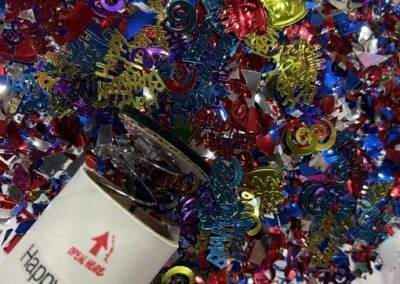 The happy birthday confetti bomb.